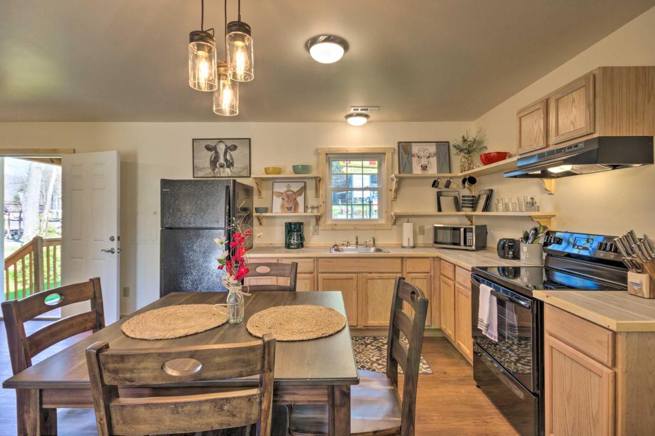 Cozy Smoky Mountain Cabin By Tuckasegee River! 布赖森城 外观 照片